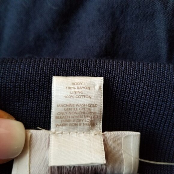 Ann Taylor LOFT multi colored knit skirt (XL) NWT - Picture 3 of 3